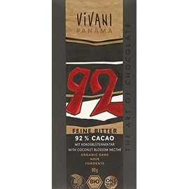 Vivani Dark 99% Panama Cocoa 80g(Pack of 10)