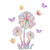 Dandelion Window Stickers Prism Window Sticker Suncatcher Sticker Bird Protection