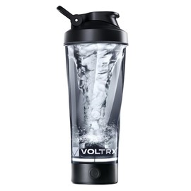 VOLTRX Premium Electric Protein Shaker Bottle, Made with Tritan - BPA Free - 24 oz Vortex Portable Mixer Cup/USB Rechargeable Shaker Cups for Protein 