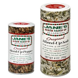 Jane's Krazy Mixed-Up Seasonings (Mixed-Up Salt and Mixed-Up Pepper)