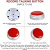 Recordable Button,Record Talking Button,Easy Button 30S Voice Recordable Button Sound