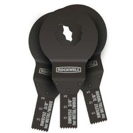 Rockwell RW9252.3 SoniCrafter Oscillating Multitool 3/8-Inch Universal End Cut Blade, 3-piece