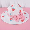 Girls' Sun Hat Kids Adjustable Hat with Wide Brim Sun