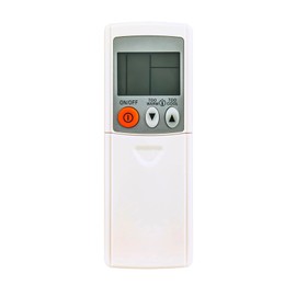 AULCMEET KM15E Replacement Remote Control Compatible with Mitsubishi Portable Cooling/Heating/Fan Air Conditioning MSZ-GE22VA MSZ-GE25VA