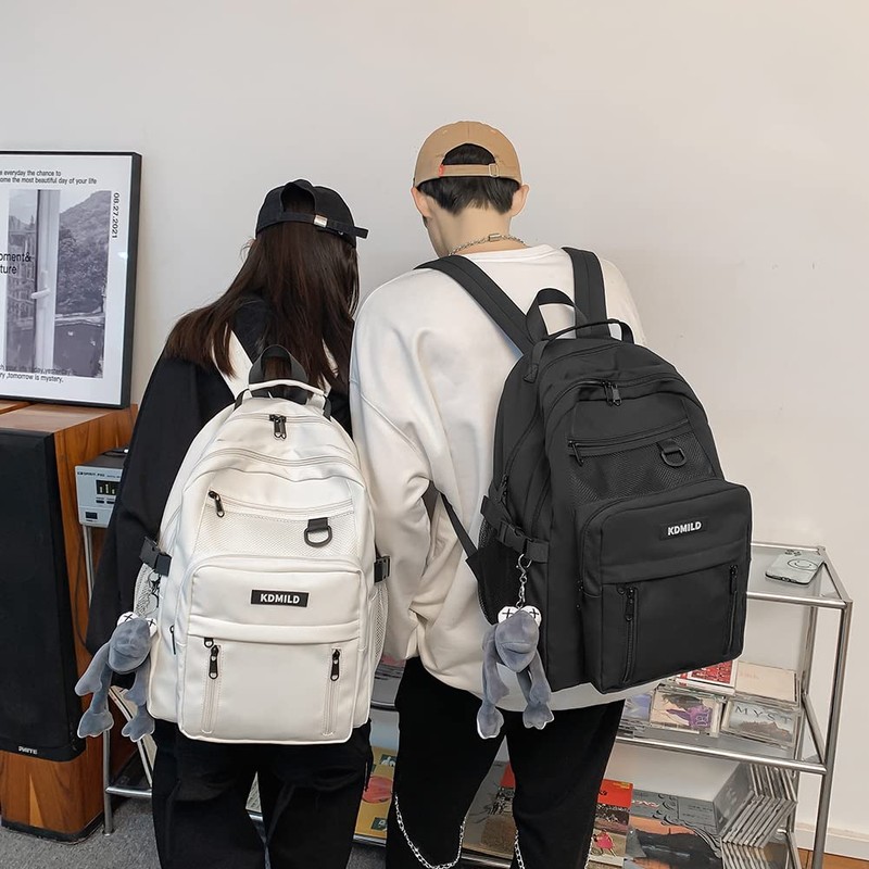 ZESU Korean-Style Backpack, School Commute, Large Capacity, Rucksack, Unisex, Casual