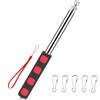 DOINEUFL Telescopic Flag Pole, Handheld Telescopic Pole, Extendable Flag Pole