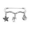 CENWA TV Show Inspired Lapel Pin Gift Beach Jewelry Adventure