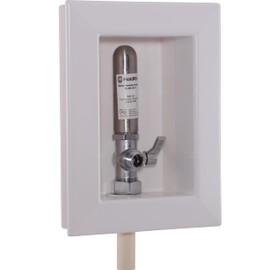 Holdrite 3/8 Inch OD Compression Connection Fixture Outlet Box with Water Hammer Arrestor, Pre-Assembled, 1/2 Inch CTS CPVC Tailpiece, HR-AFA-C-1
