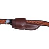 CARL THOMAS LEATHERS Cross draw. Hand Fixed Blade Knife Sheath,