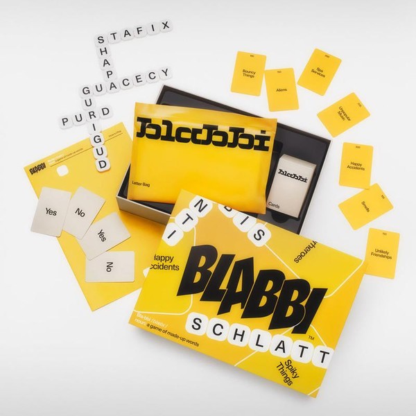 Blabbi (1st Edition) Game of Made Up Words for Funny