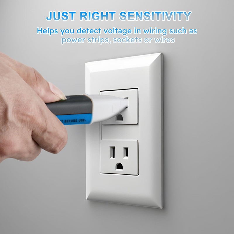 Non-Contact Voltage Tester Pen – Accurate AC Voltage Detection with