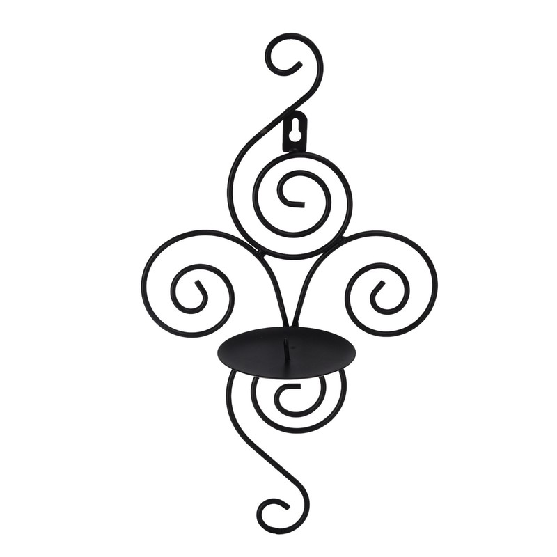 Wall Mounted Candle Stick Elegant Candle Holder for Living Room