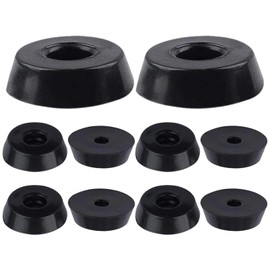 10pcs Rubber Feet Round Bumper Furniture Table Printer Chopping Board Speaker Floor Protector Cabinet Leg Pads