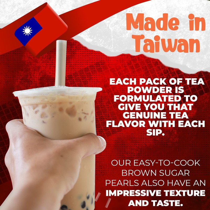 Fusion Select 5 Packs Taro, Mango, Honeydew, Strawberry Bubble Tea