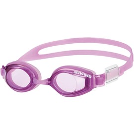 SWANS SJ-24N LAV Swimming Goggles, Made in Japan, Lavender, For Kids 6 to 12 Years Old