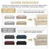 H.VERSAILTEX 4 Piece Stretch Couch Covers for 3 Cushion Couch