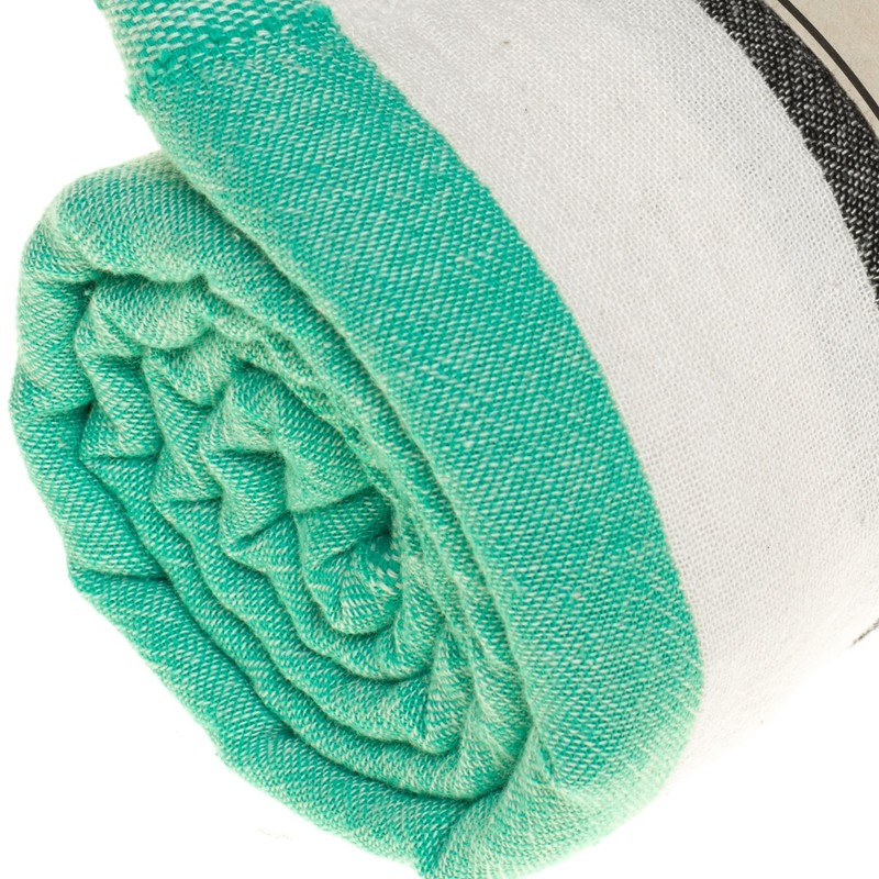 Bersuse 100% Cotton Oeko-TEX Certified Carmen Turkish Handloom Towel -