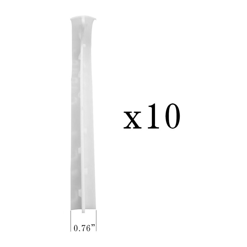 OFUNPARRTS J Hook Pool Coping Clip Divider Strip Compatible with