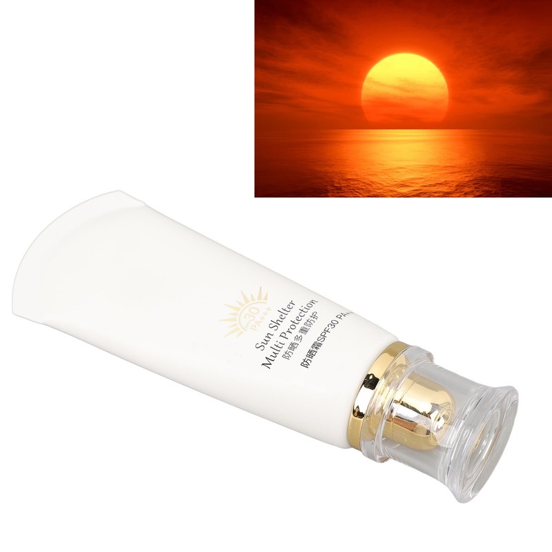 50g Sunscreen SPF 30 PA+++ Facial Sunblock Waterproof Ultraviolet Isolation