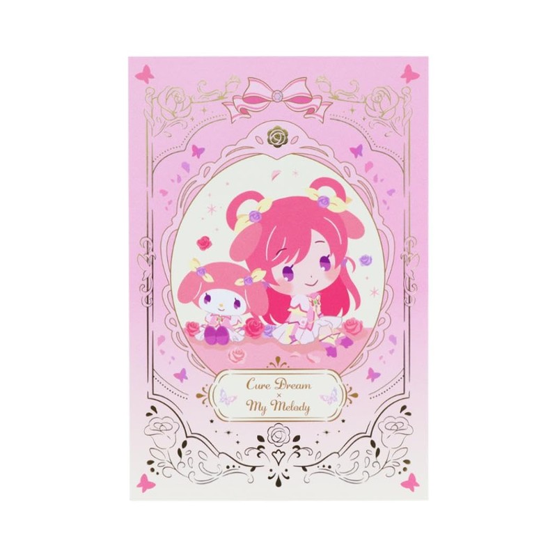Yes! Pretty Cure 5GoGo! x Sanrio Characters Postcard Set Sanrio