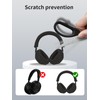Siliocne Case for Sony WH-1000XM6,3 Sets Silicone Sweat Cover,【YANMONGI】 Earpad/Ear/Headband