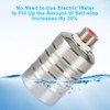 Pack of 2 Float Valves 1/2 Inch, Stainless Steel Floating