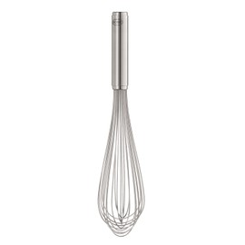 RÖSLE Classic Whisk High Quality Mixer with Sturdy Round Handle Catering 18/10 Stainless Steel Dishwasher Safe Length 30 cm Silver