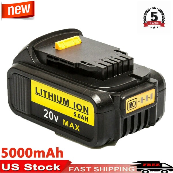 Unbranded 20V 5.0AH replace For DeWalt 20 Volt Max Li-Ion