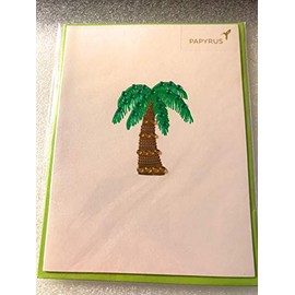 Papyrus Gem Palm Tree Card, 1 EA