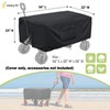 Iceberg Elf Extended Wagon Cover,Waterproof Wagon Covers,54" L x 22"