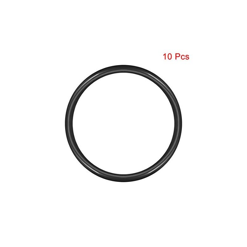 sourcing map Metric Nitrile Rubber O-Rings Seal Rubber 60mm Outer