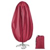 SMLJFO Upright Christmas Tree Storage Bag with Drawstring Fits Up