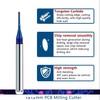 Nano Blue Coat End Mill, Carbide PCB Router Bits Set,