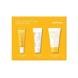 Celimax Kit Pore + Dark Spot, Cuidado Iluminador, Sérum, Crema y Protector Solar SPF 50