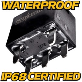 HD Switch Waterproof Relay Replaces John Deere Gator & ProGator 2020A 2030A A3 Military HPX815 855D XUV550 XUV835 XUV855 XUV865E XUV865M ATV UTV Utility Vehicles - Dielectric Grease Included