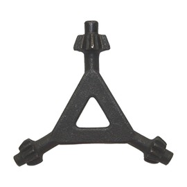 Superior Electric S3-TS Universal 3 in 1 Drill Chuck Key for Drill Chucks (Small) - Pilot Shank 6.0-5.3-5.9