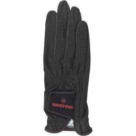 Briefing Premium Leather Gloves, Lefty, Women's, Black, 010, 6.7 inches (17 cm), black 010
