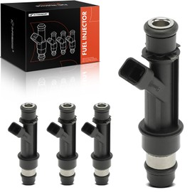 A-Premium 4 Holes Set of 4 Fuel Injectors Compatible with Saturn SL 2001-2002, SL1 2001-2002, SC1 2001-2002, 1.9L, Replace# 21015436