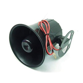POPESQ® 1 x Alarm Siren 118 dB 105 mm 12 V 1 Tone #A2619