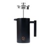 Stone & Clay Modern French Press - Black Stainless Steel