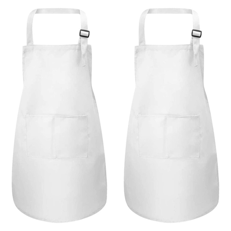 12-Piece Children's Apron and Chef Hat Set Adjustable Children's Kitchen