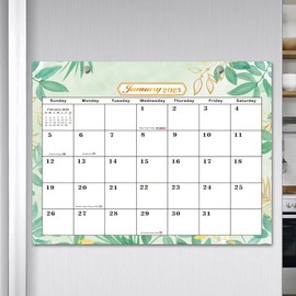 Magnetic Calendar for Fridge 2025, 12 Month Tear-off Magnetic Calendar from January 2025 to December 2025, Magnetic Family Calendar 2025 UK for Memo Plan Organizer (29×22cm)