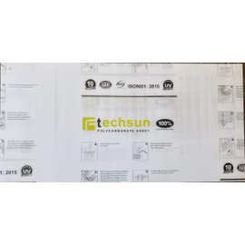 Polycarbonate Clear Plastic Sheet 24”x48”x1/8”, Shatter Resistant, Easier to Cut, Bend, for Hobby, Home, DIY, Industrial, Crafts. Glass Replacement, 2 Pieces Included in Package