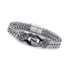 PiercingJak Viking Bracelet Men's Bracelet Wide 12 mm with Infinity