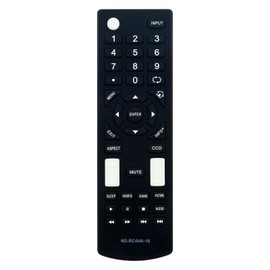 NS-RC4NA-16 Replace Remote Control Compatible with Insignia TV NS-19D220MX16 NS-39D220NA16 NS-19D220NA16 NS-43D420NA16 NS-50D420MX16 NS-55D420NA16 NS-60E440NA16 NS-60E440MX16 NS-28DD220NA16