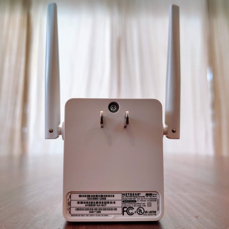 NETGEAR Wi-Fi Range Extender EX6120 - Coverage Up to 1500