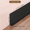 uxcell Flexible Baseboard Molding Trim, 5" Width x 40Ft Length