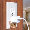 WIRESTER Duplex Outlet Cover Wall Plate/Switch Plate - Orange Tabby