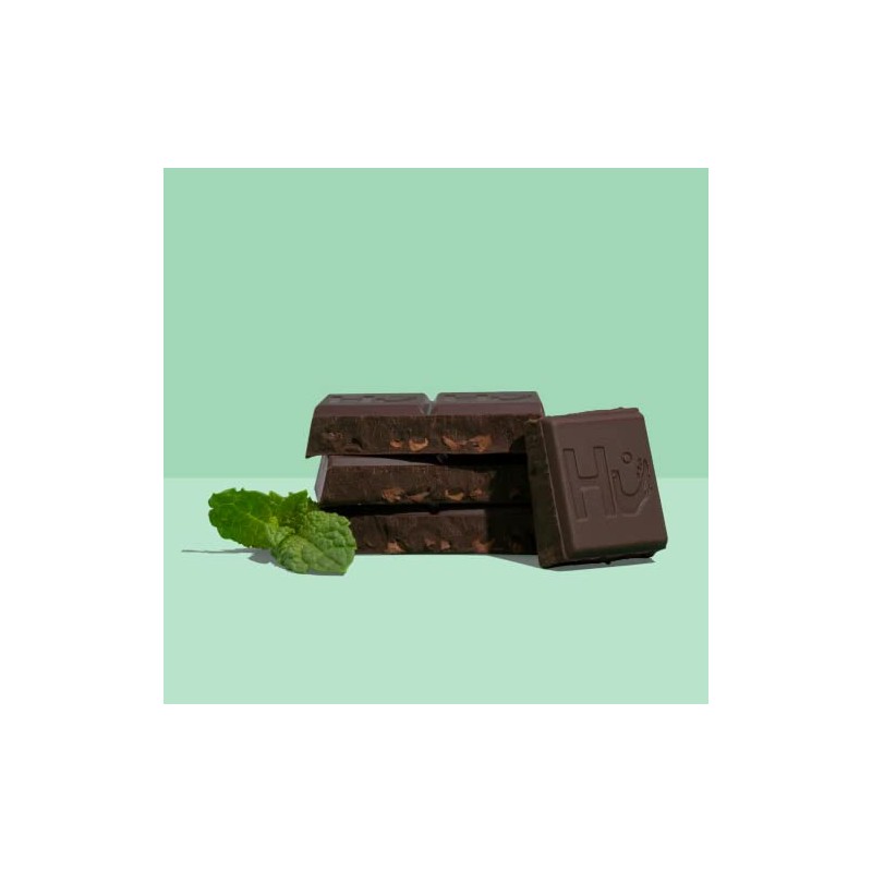 Hu Chocolate Bars | 6 Pack Crunchy Mint Chocolate |