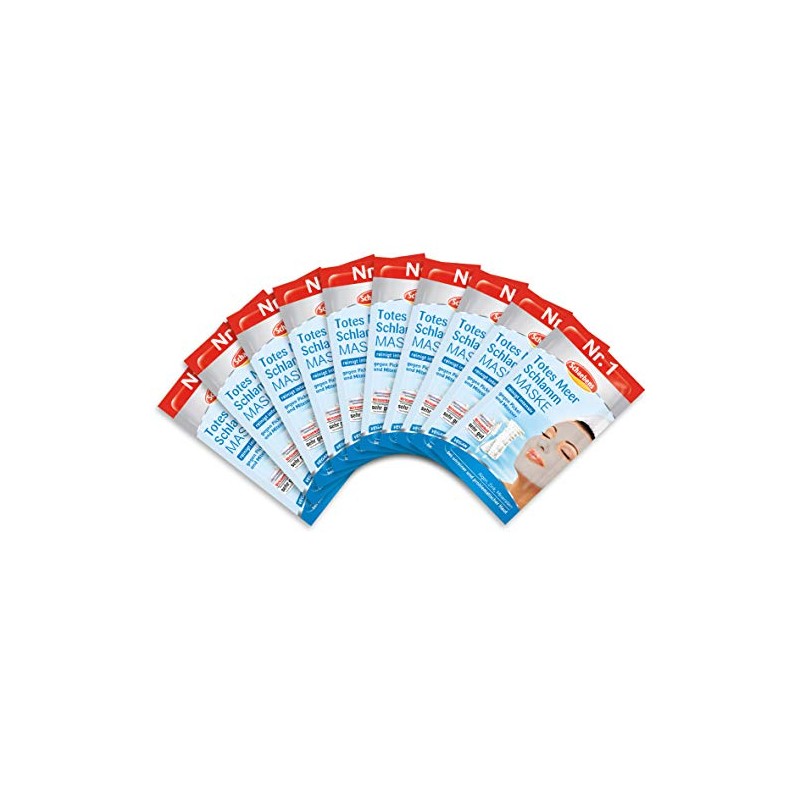 Schaebens Totes Meer Maske, 10 x 15 ml